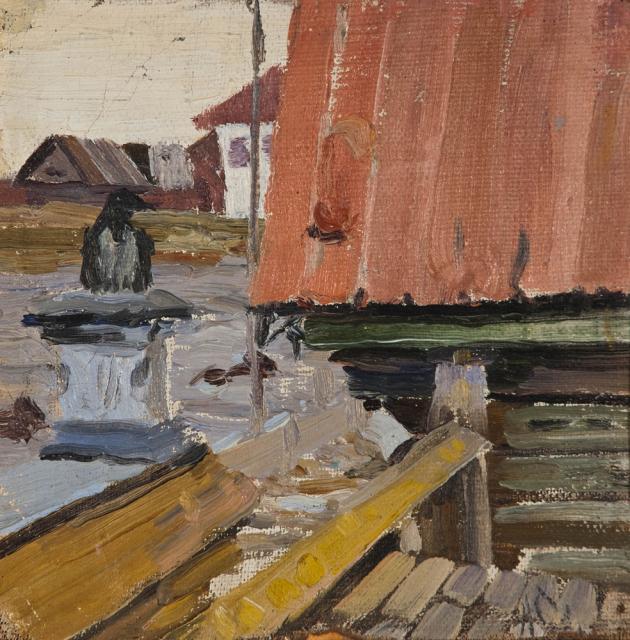 Самохвалов А.Н. Улица в Бежецке. 1912 Самохвалов А.Н. Улица в Бежецке. 1912